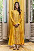 Silk Chanderi Long Asymmetrical Tunic With Pearl Embroidered Lotus Jaal